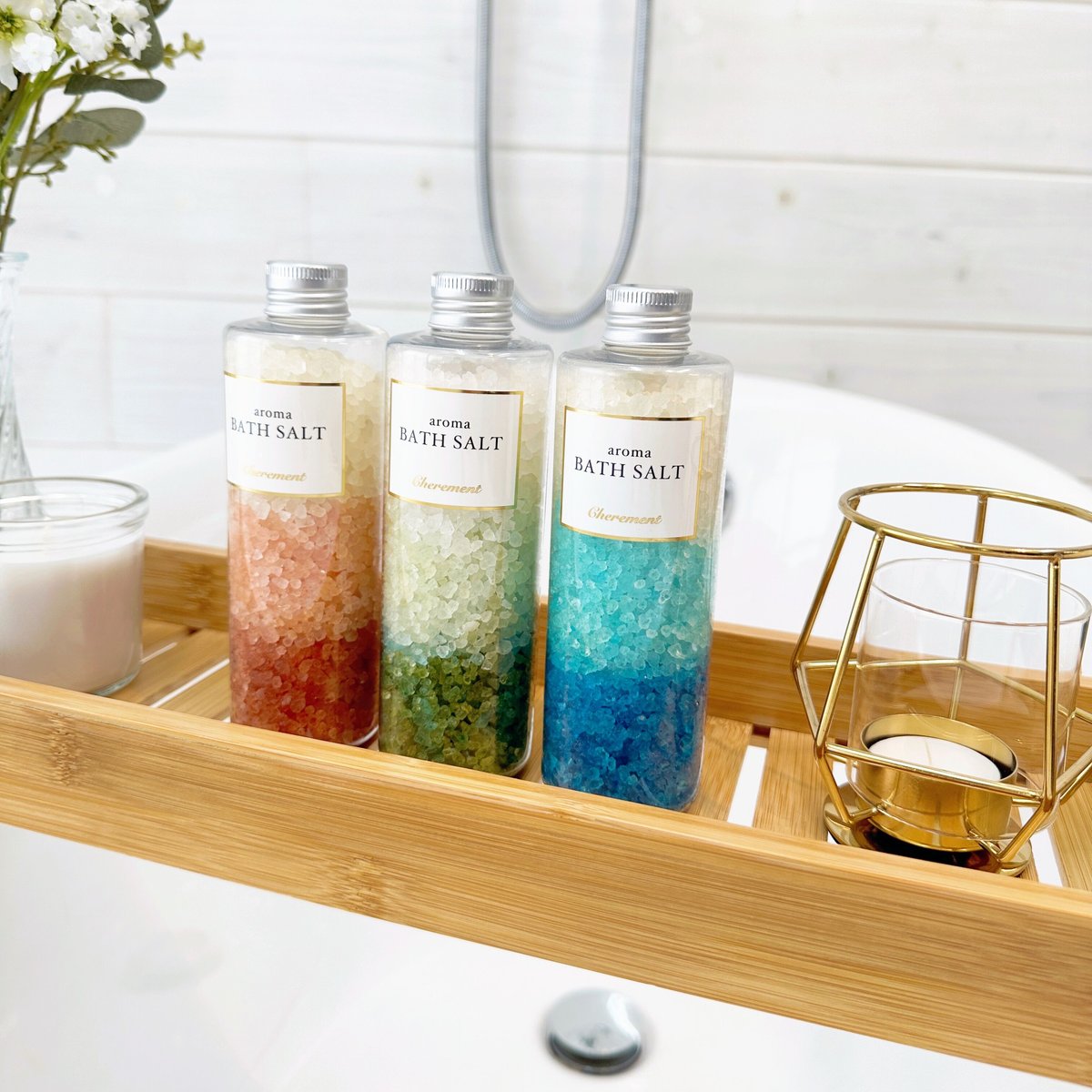 GIFT SET】aroma BATH SALT〈アロマバスソルト〉3種セット | Cher