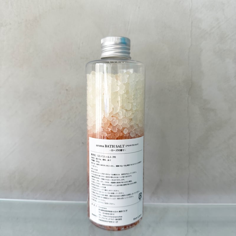 aroma BATH SALT〈アロマバスソルト〉-ローズの香り- | Cherement