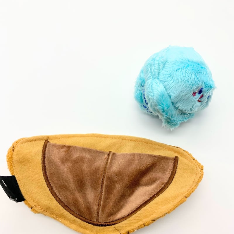 しわしわ犬　アイスクリーム　pvc しわしわ犬 アイスクリーム pvc