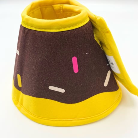 プリン柄 エリザベスカラー