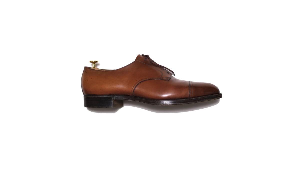 poulsen skone made by crockett&jones 50s ／brown