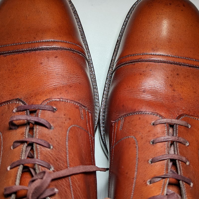 poulsen skone made by crockett&jones 50s ／brown