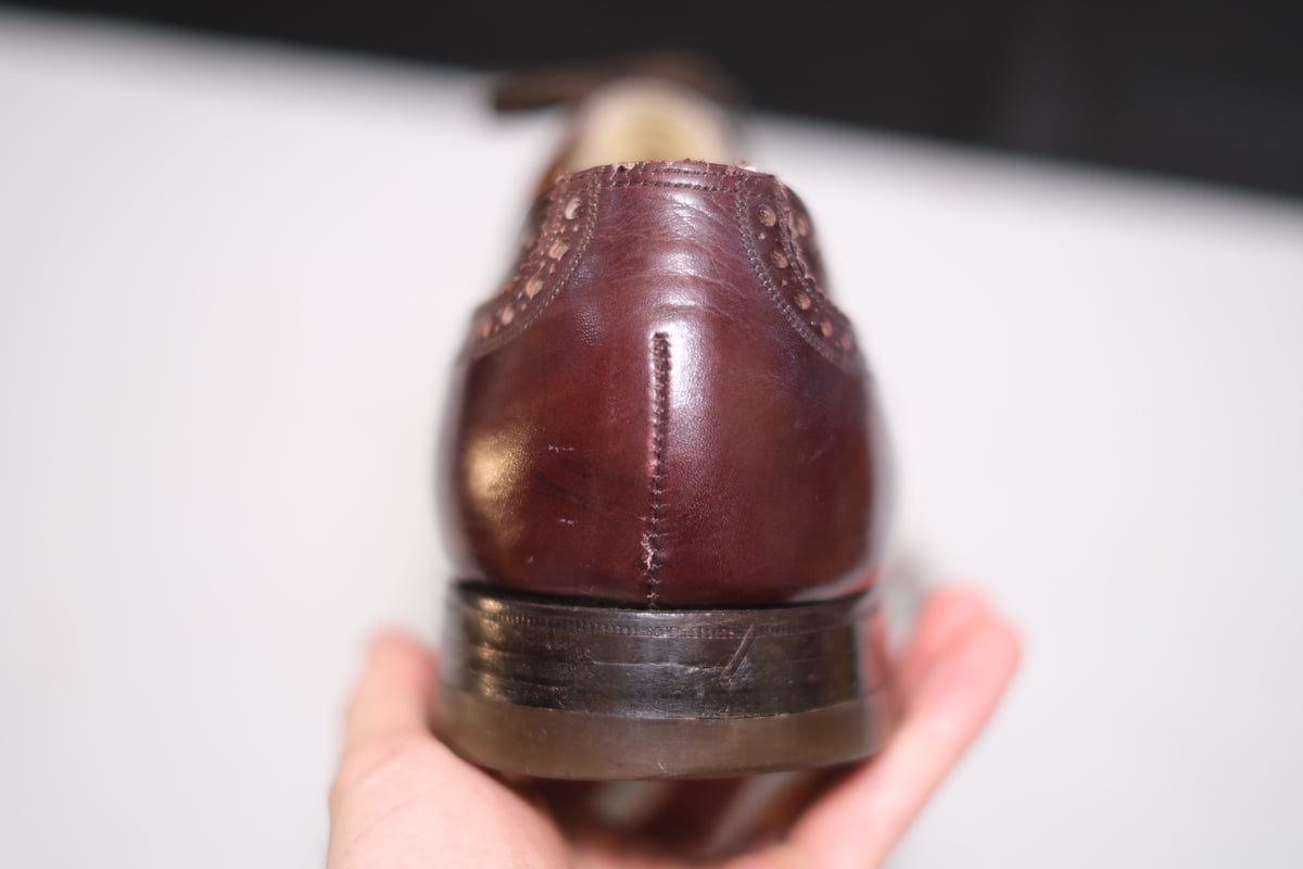 実物 BIG！50's～ Florsheim 店舗看板 アメリカ革靴ブランド