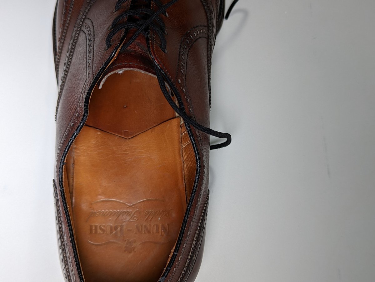 NUNN BUSH ヴィンテージ レザーブーツ 10D nunn-bush 60s／ankle fashioned | VINTAGE SHOES