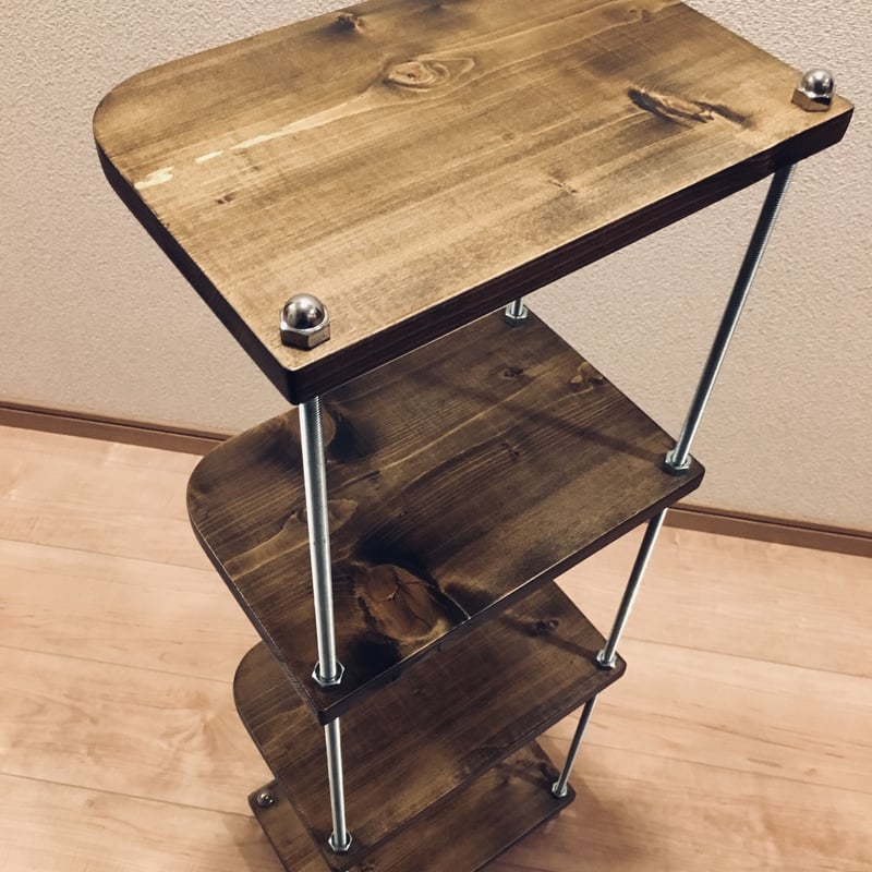 棚 シェルフ コーナーラック サイズオーダー　ヴィンテージ　オープンラック 棚 シェルフ コーナーラック サイズオーダー ヴィンテージ オープンラック