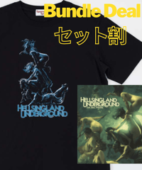 T-shirt + CD bundle: Hellsingland Underground “Evil Will Prevail”
