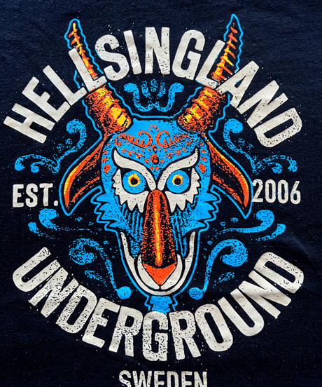 T-shirt: Hellsingland Underground “Hälsingebock” Roppongi Rocks Limited Edition