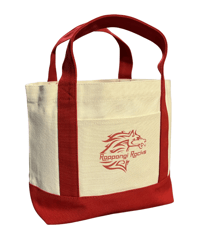 Tote bag: Roppongi Rocks' original red horse head logo