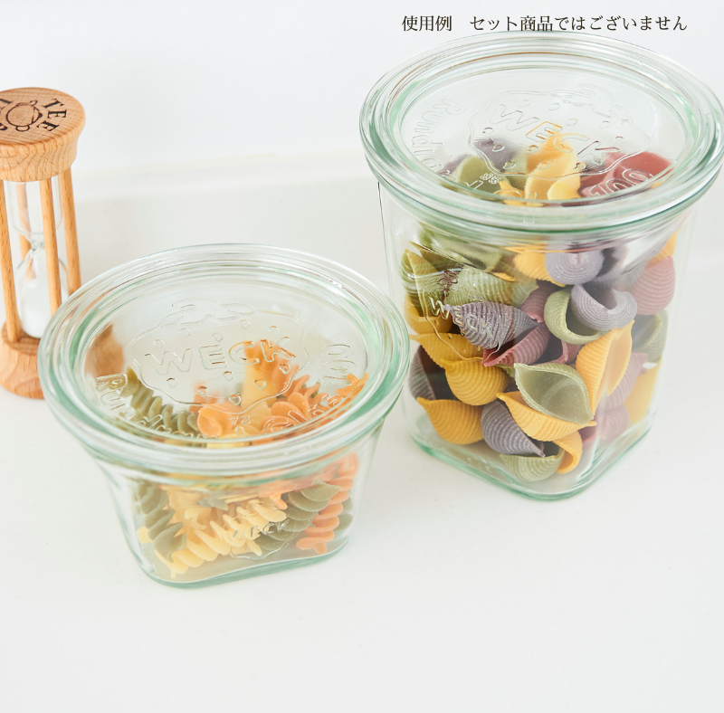 手にしたらハマる 飾って楽しい保存容器weck（大中小サイズ