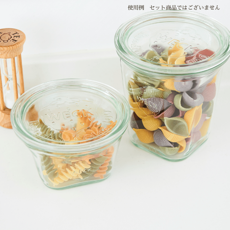手にしたらハマる 飾って楽しい保存容器weck（小サイズ 1点