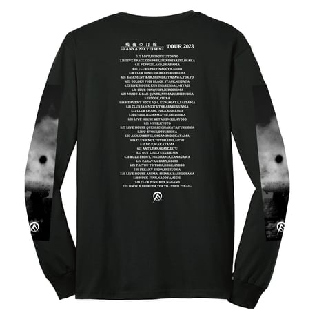 OLEDICKFOGGY / 残夜の汀線 TOUR Long Sleeve Shirts Black