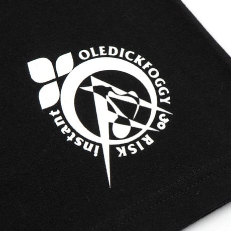 OLEDICKFOGGY x INSTANT x RISK / Moose Tee Black