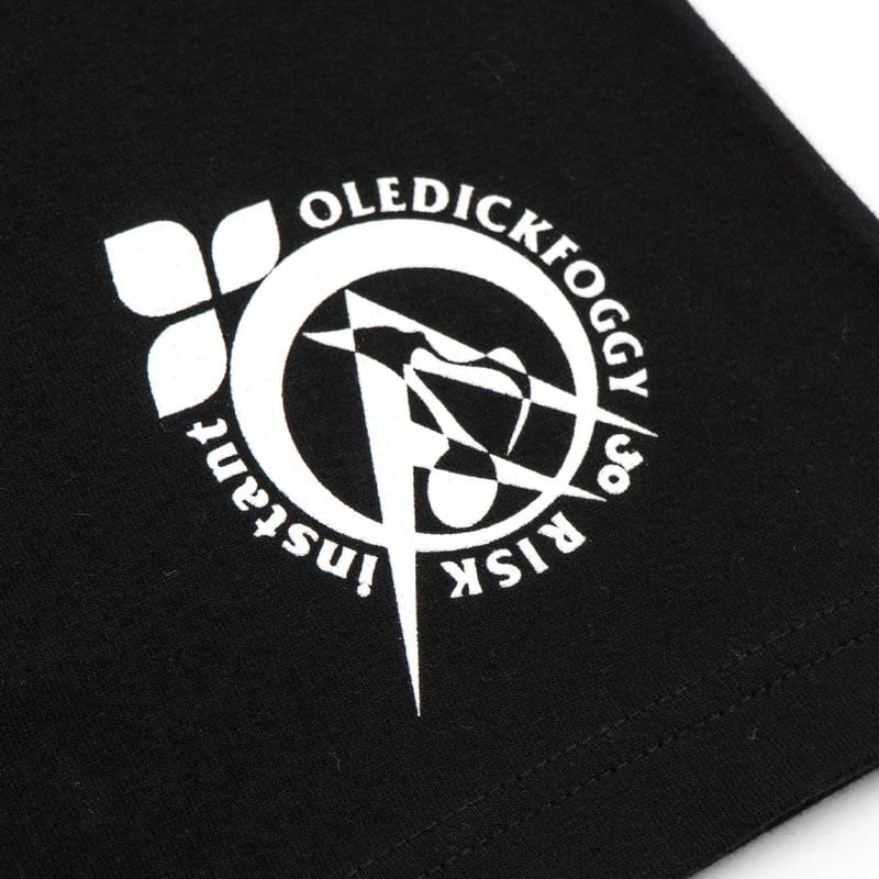 【値下げ】OLEDICKFOGGY グッズ OLEDICKFOGGY x INSTANT x RISK / Moose Tee Black
