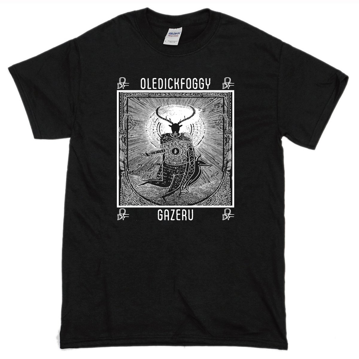OLEDICKFOGGY/GAZELU T-Shirts Black | DIW PRODUCTS