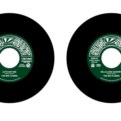 THE SKA FLAMES/7inch5タイトルまとめ買いセット 【特典レコード・アダプター】