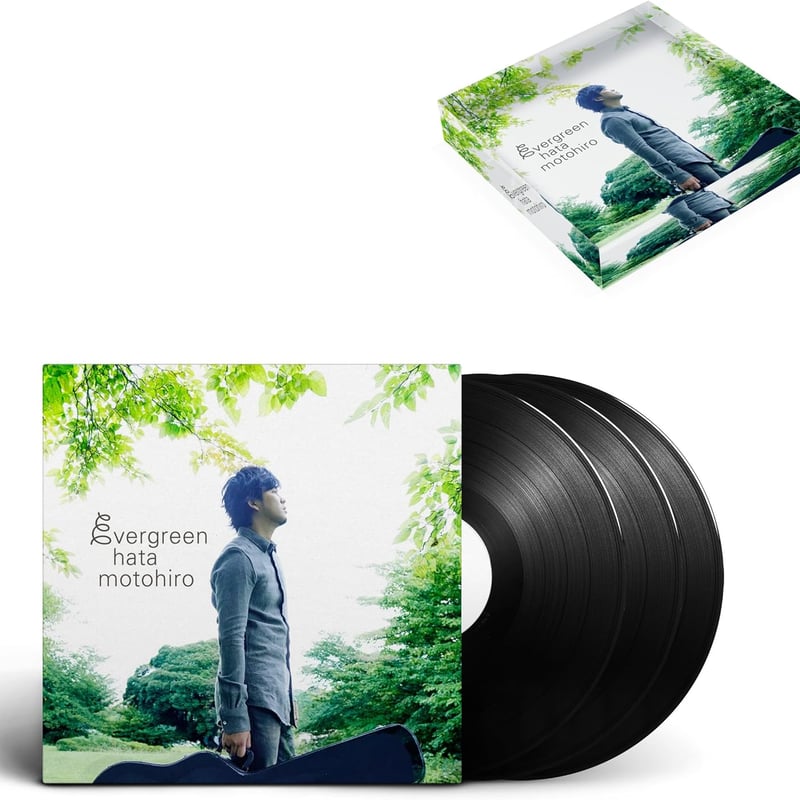 秦 基博 / evergreen(3LP) & アクリルブロック | DIW PRODUCTS