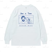 Ocean Blue Long Sleeve T-shirt