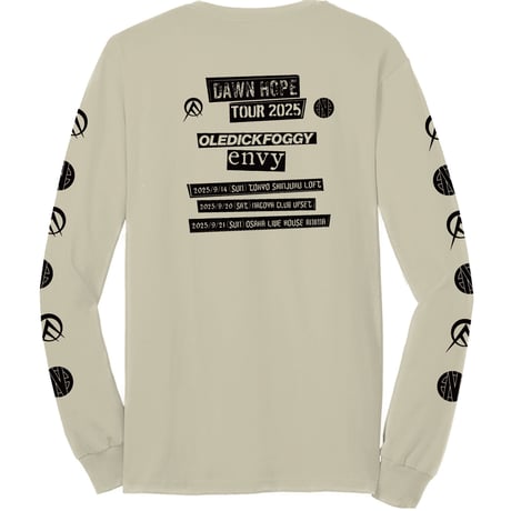 OLEDICKFOGGY x envy Tour Long Sleeve Shirts A Sand