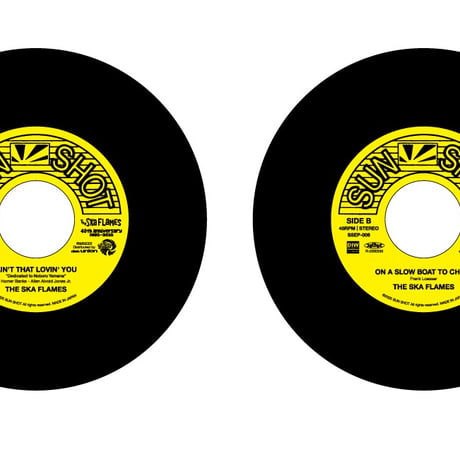 THE SKA FLAMES/7inch5タイトルまとめ買いセット 【特典レコード・アダプター】