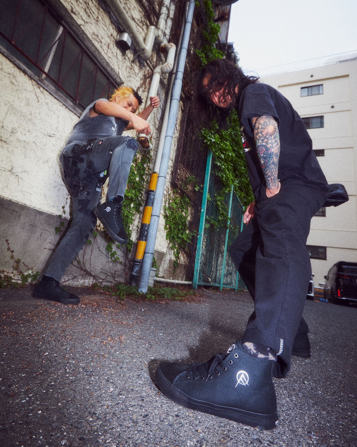 もぐもぐ •ウィッグ＋靴 OLEDICKFOGGY & POSSESSED SHOE / -BD HI-TOP- | D