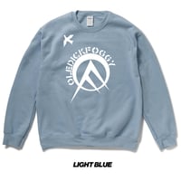 OLEDICKFOGGY / Logo Crewneck Sweatshirt Light Blue