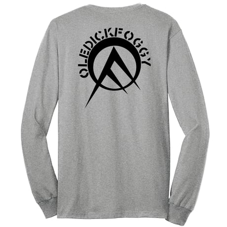 OLEDICKFOGGY/Skull Franken Long Sleeve Shirts Gray