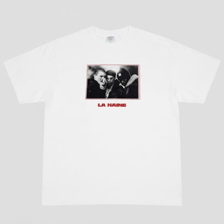 映画『憎しみ 4K』Tシャツ付き前売券プレミアムセット WHITE × BLACK/RED