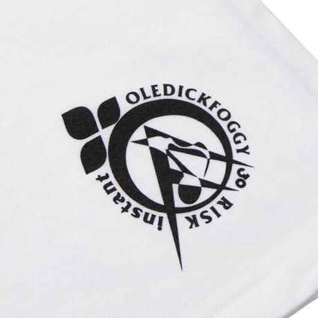 OLEDICKFOGGY x INSTANT x RISK / Moose Tee White