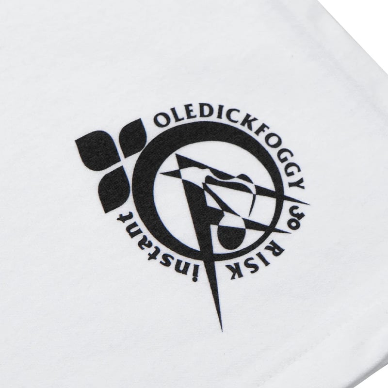 OLEDICKFOGGY x INSTANT x RISK / Moose Tee White