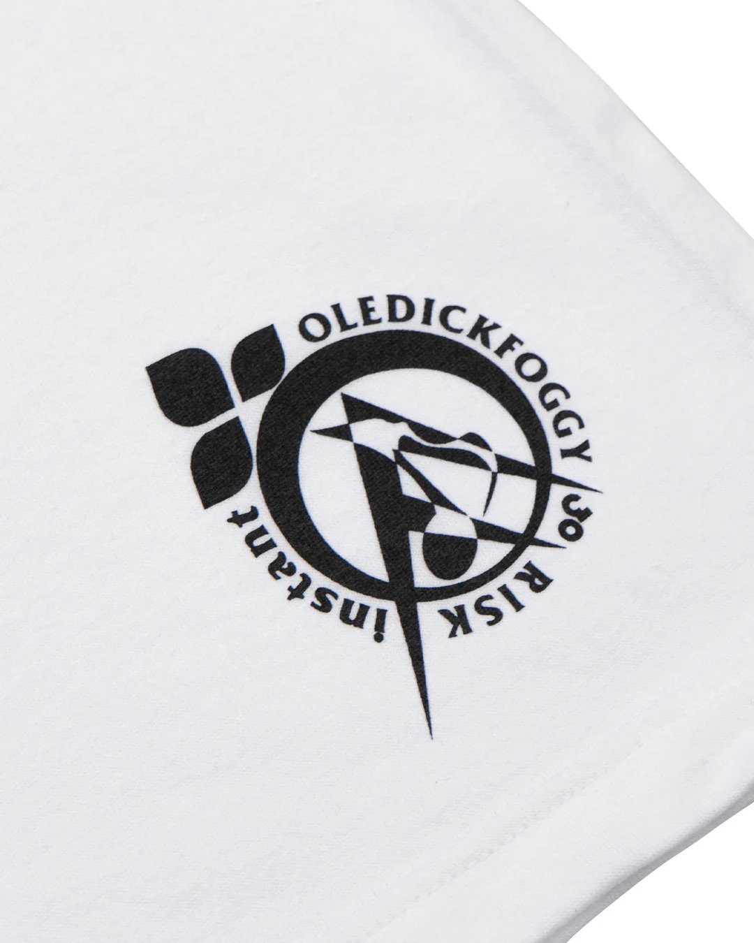 OLEDICKFOGGY x INSTANT x RISK / Moose Tee White