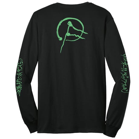 OLEDICKFOGGY / 満月とポイズン Long Sleeve Shirts Black