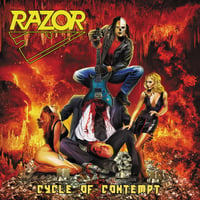 RAZOR / CYCLE OF CONTEMPT (CD)