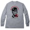 OLEDICKFOGGY/Skull Franken Long Sleeve Shirts Gray