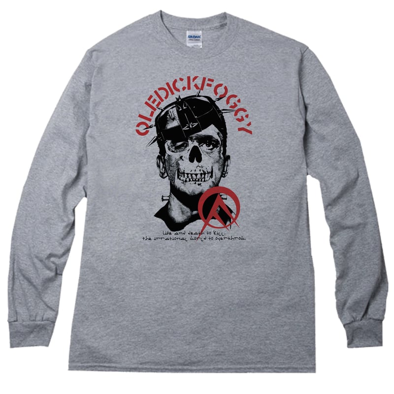 OLEDICKFOGGY/Skull Franken Long Sleeve Shirts G