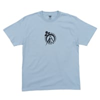 OLEDICKFOGGY x INSTANT x RISK / Logo Tee Blue