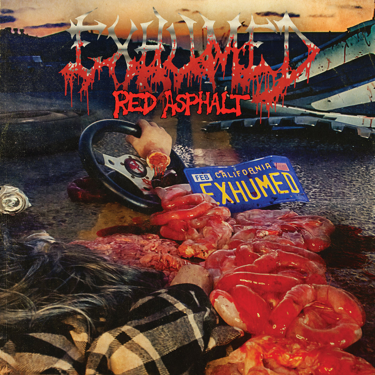 EXHUMED / RED ASPHALT (CD) | DIW PRODUCTS