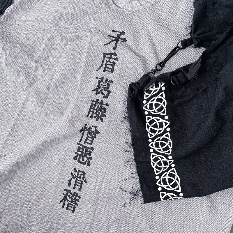 最終在庫！OLEDICKFOGGY x GARA「CAOTIC CRAPE T-SHIRTS」