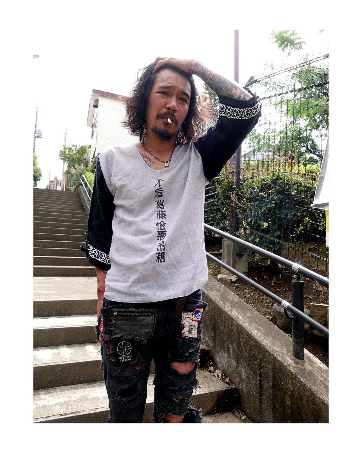 oledickfoggy × gara オールディックフォギー　ロンT Tシャツ Amazon.co.jp: Oledickfoggy オールディックフォギー ロンT M