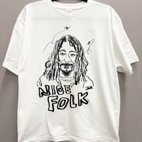 伊藤雄和&フォークソング倶楽部 /NICE FOLK T-SHIRTS 1 Black