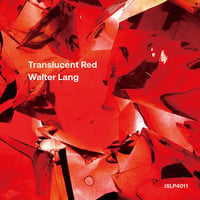 Walter Lang Trio / TRANSLUCENT RED (レコード)