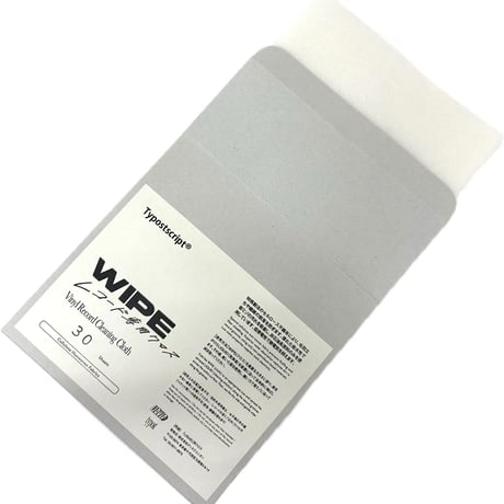 レコードクロス"WIPE RECORD CLOTH 30SHEETS”