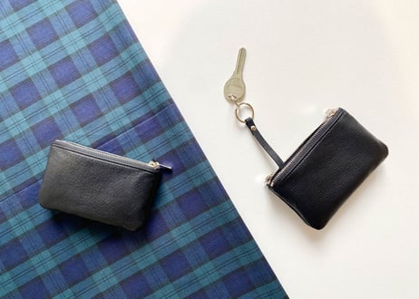 Pattern Key&Coin Case ‐裏地CHECK柄‐【51009】
