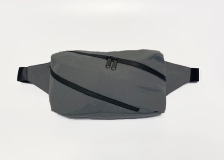 Crumple Spiral Waist Bag 【91002】