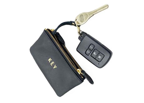 Word　Key&Coin Case -抗菌・抗ウィルス加工-【51005】　雑誌掲載商品