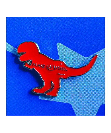 青い牛キャラクターピンバッジ Fall Guys Blue pin - Kakehashi Games