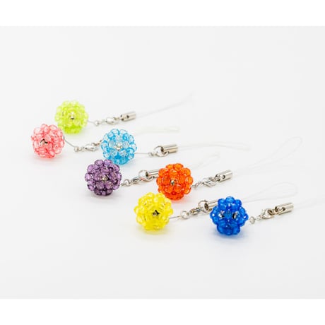 すずビーズチャーム（ハンドメイド）