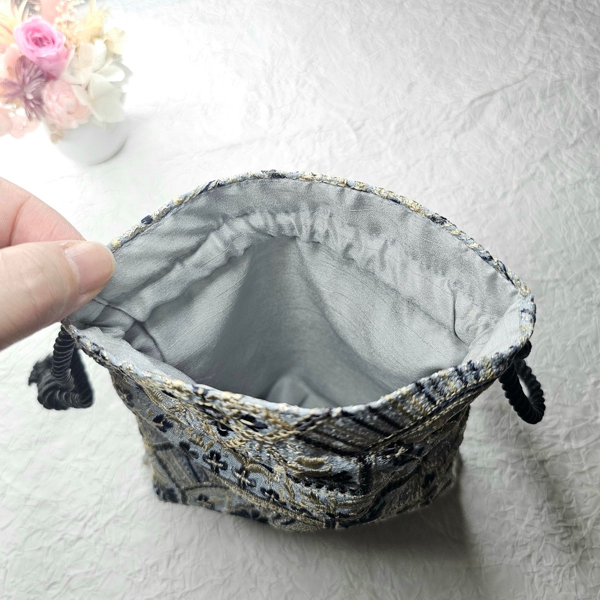 インド刺繍生地　ポーチ fit=scale-down,w=1200