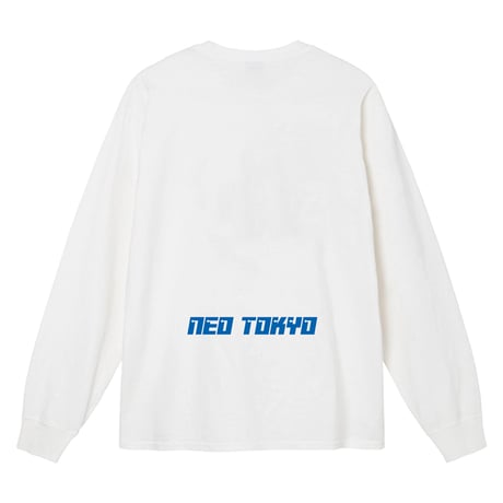 Racing L/S TEE"WHT"
