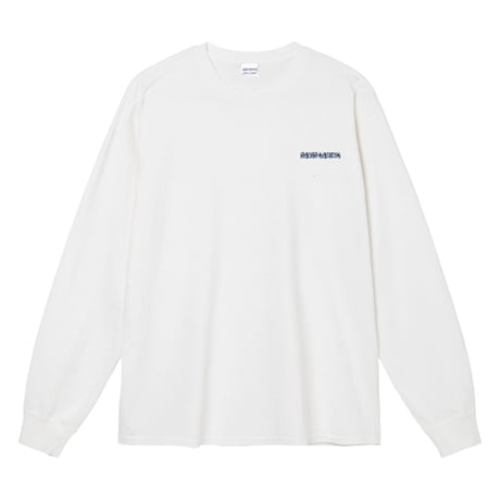 Run Gaming L/S TEE"WHT"
