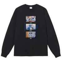 Planet L/S TEE"BLK"